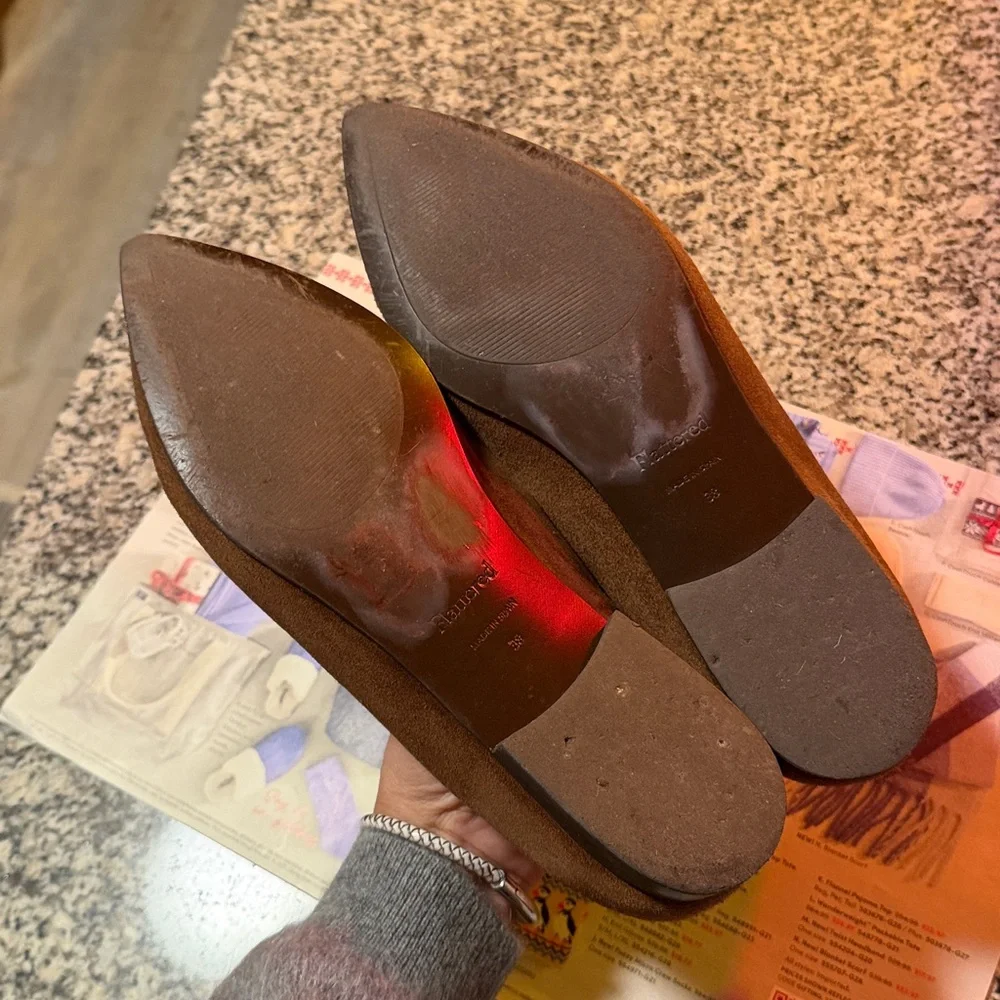 🎭 Flattered 🎭 Alexandra Suede Loafers - Picture 4 of 9